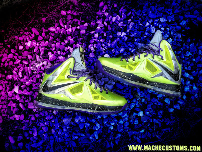 Nike LeBron X Devastator by Mache Custom Kicks (1)