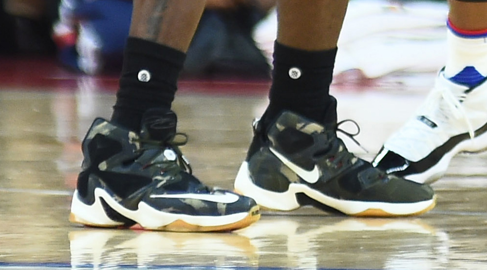 SoleWatch: LeBron James Brings Camo 