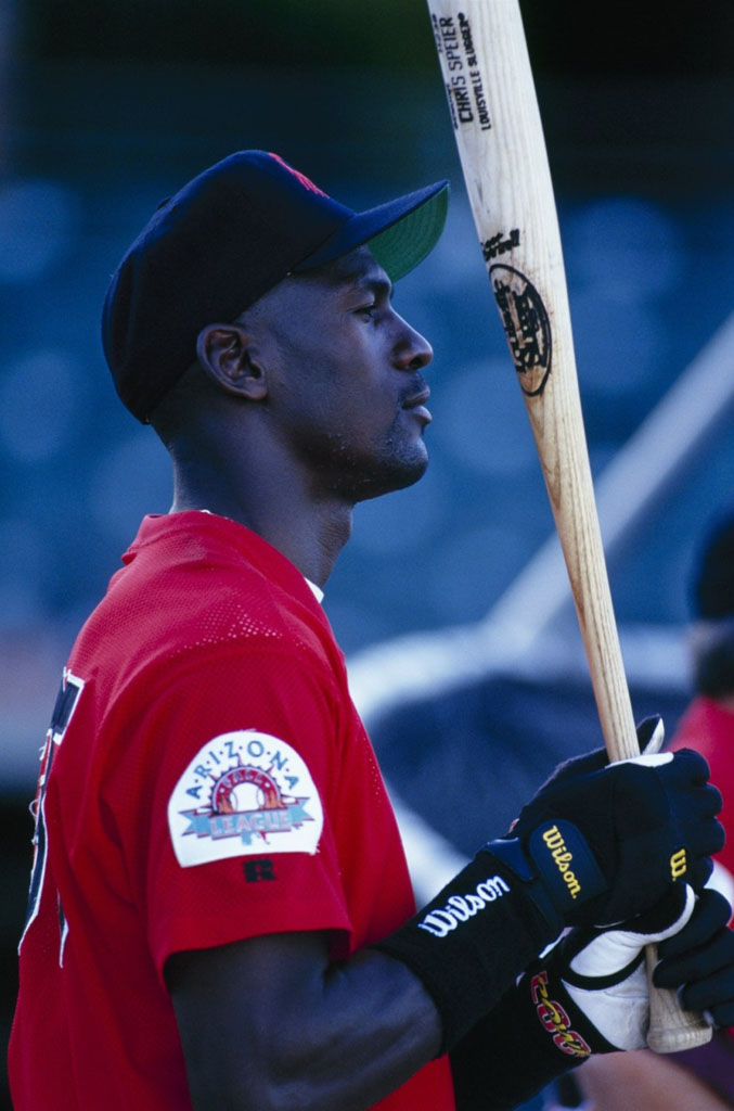 Michael Jordan Playing for the Scottsdale Scorpions