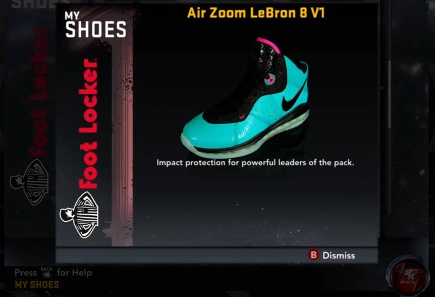  NBA 2K12 Sneaker Lineup