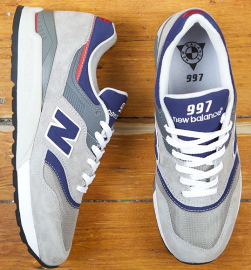 New Balance 997 - CM997HWB - Grey/Navy/Red | Sole Collector