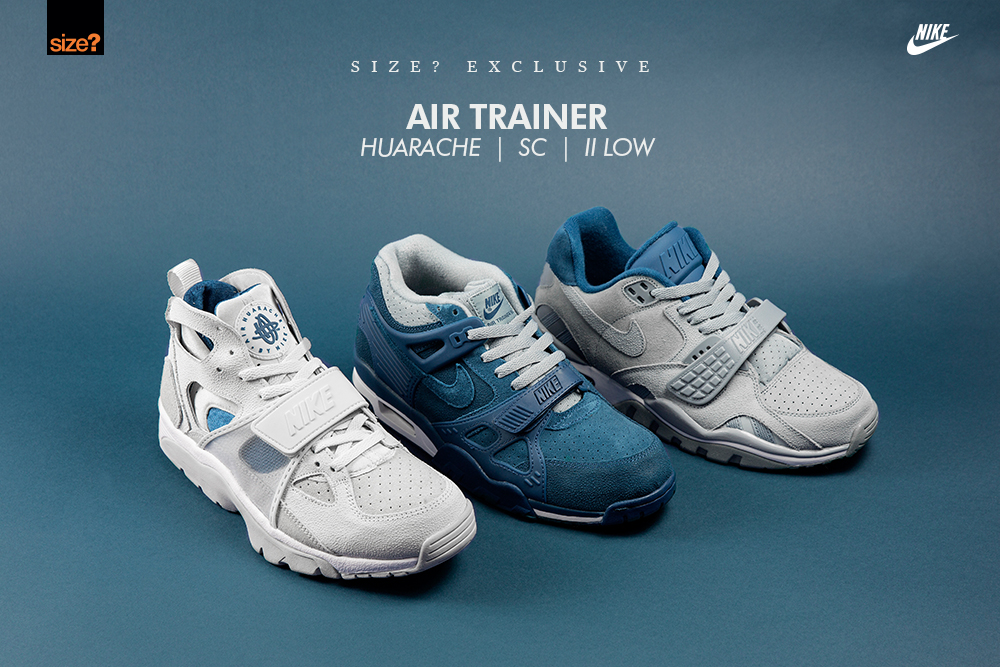 Has Three Exclusive Nike Air Trainers 