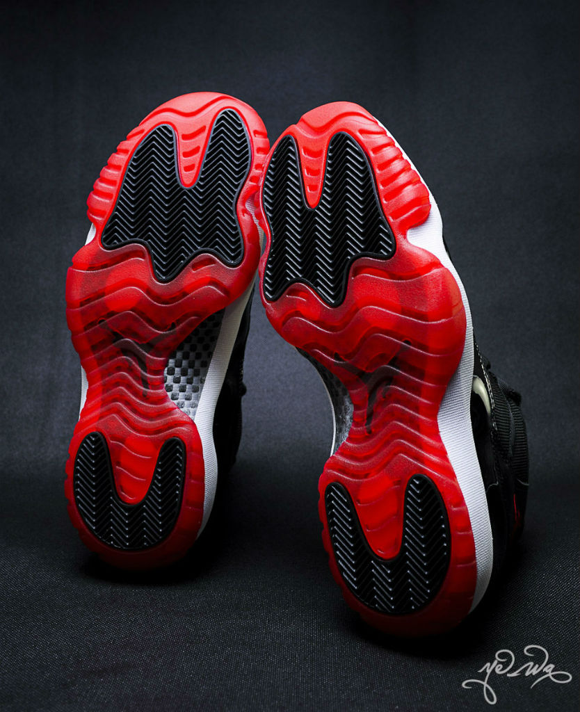 jordan 11 red bottom