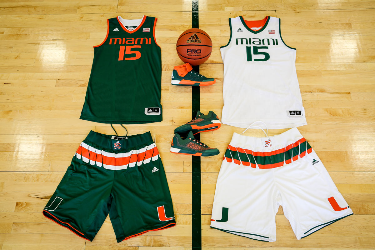 miami hurricanes adidas shorts