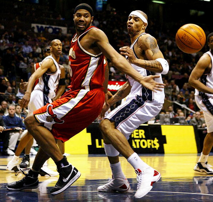 Rasheed Wallace and His Air Force Ones 