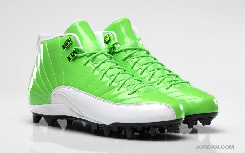 jordan 1 cleats green