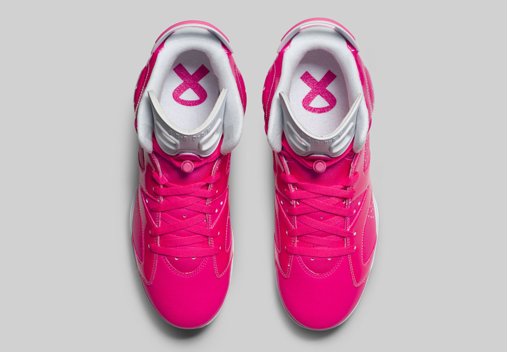 Air Jordan VI 6 Pink Breast Cancer Awareness (5)