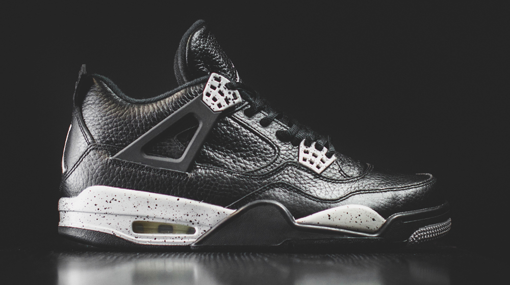 black and grey 4s