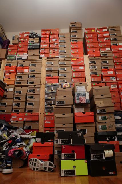 sneaker collection boxes