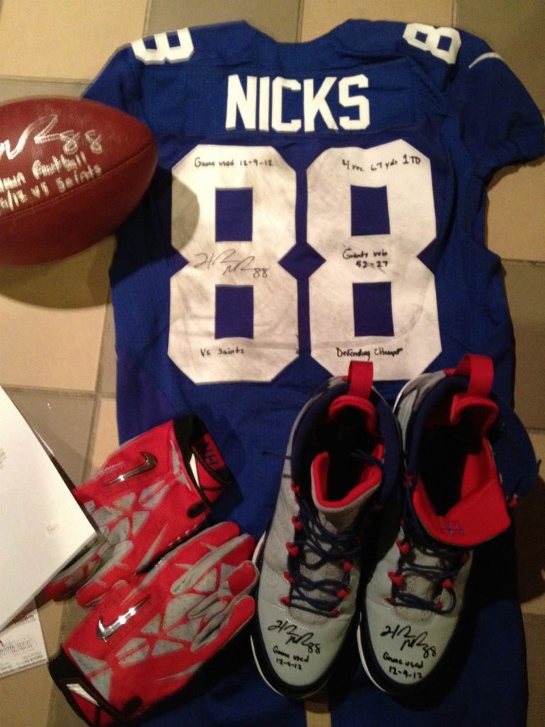 Air Jordan IX 9 Retro Hakeem Nicks PE Cleats (4)