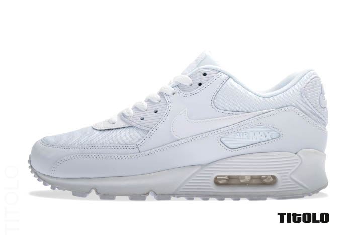 white and clear air max