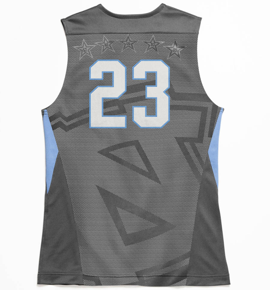 Nike Hyper Elite Platinum 2012 - University of North Carolina Tar Heels (2)