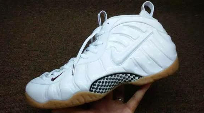 Foamposite Pro White Black University Red ...Cap Swag