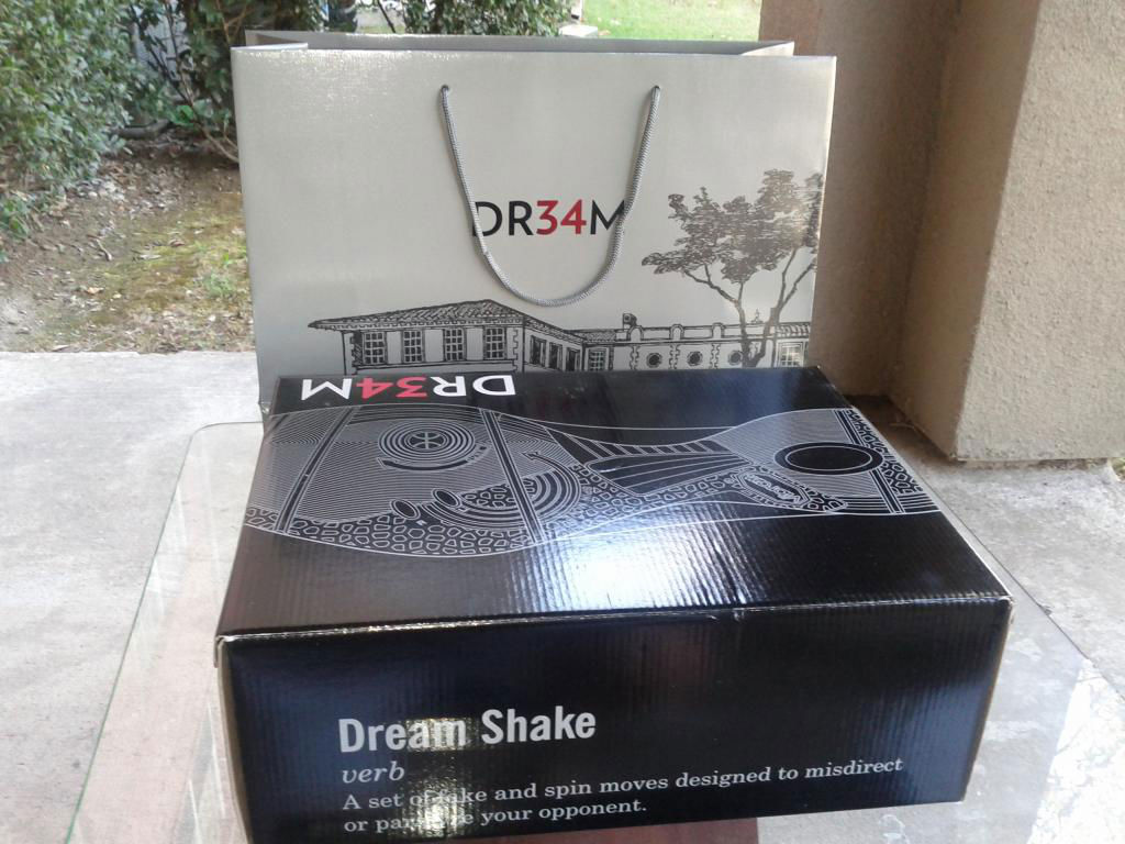 DR34M Shake Shoe - Hakeem The Dream Olajuwon - Shoe review 