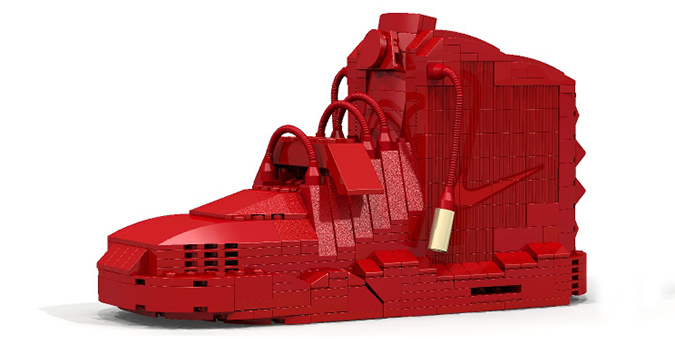 yeezy lego shoe