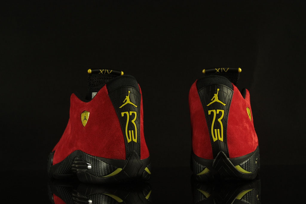 Ferrari 14s yellow outlet on feet