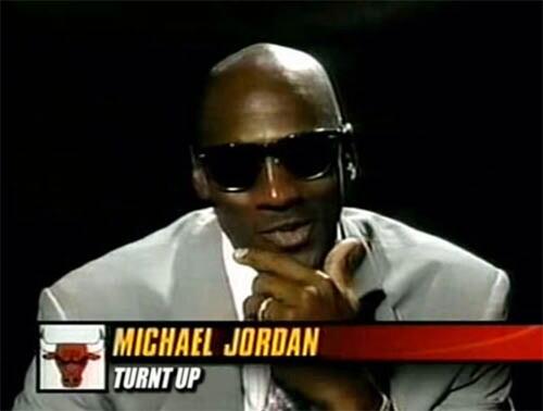 Michael Jordan Turnt Up