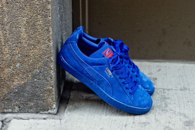 PUMA Suede in Mazarine Blue Sole Collector