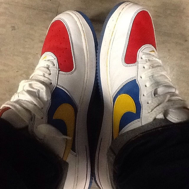 Spotlight // Forum Staff Weekly WDYWT? - 11.4.13 - Nike Air Force 1 Remix Da Kickz by goldenchild9389