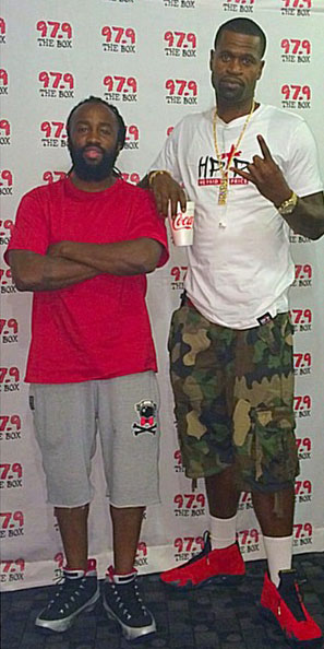 Stephen Jackson wearing Air Jordan XIV 14 Ferrari