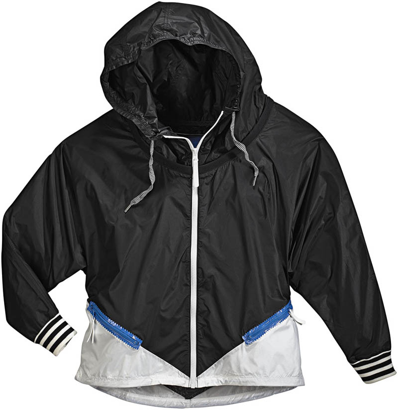 blue adidas windbreaker womens