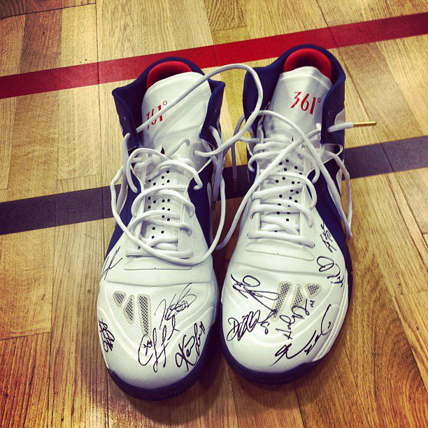 Kevin Love's Team USA Olympic 361° Sneakers