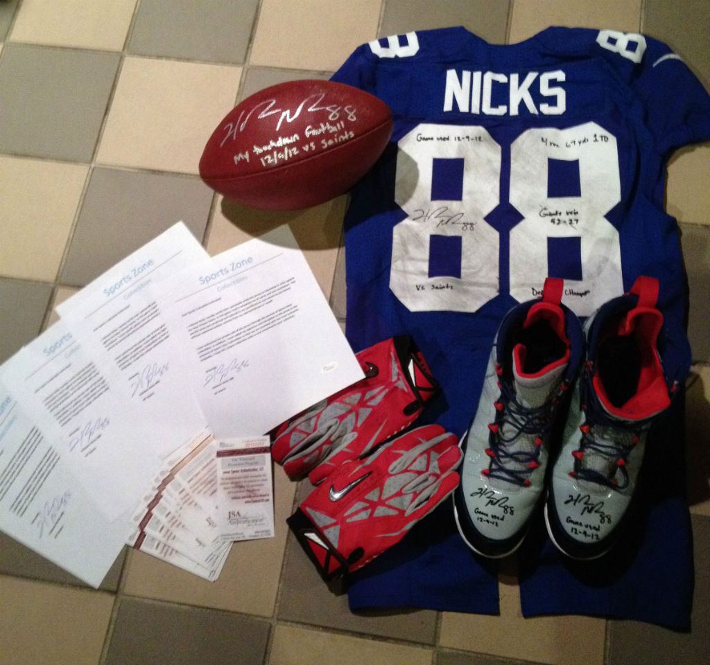 Air Jordan IX 9 Retro Hakeem Nicks PE Cleats (2)