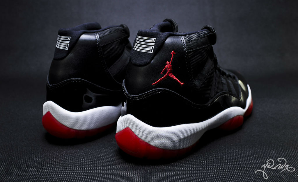 jordan 11 black and red high