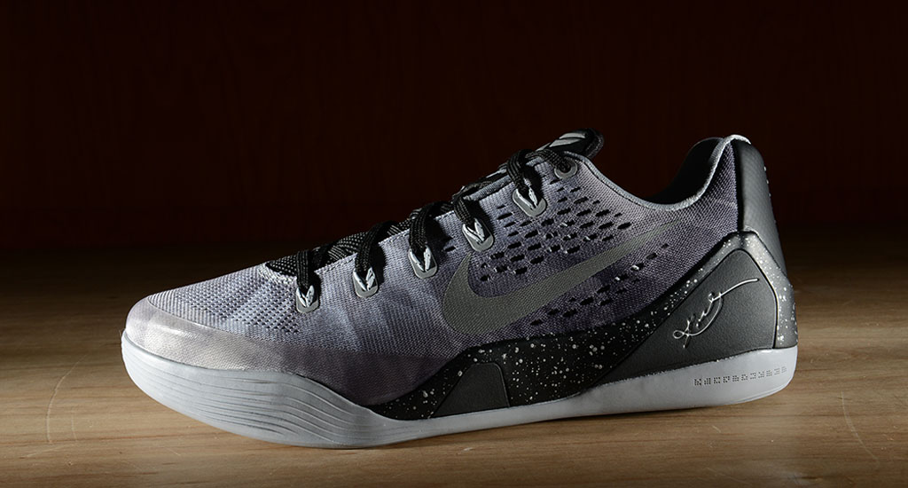 kobe 9 metallic silver