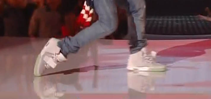 Kanye West Debuts Grey "Watermelon" Nike Air Yeezy 2 Colorway at MTV Video Music Awards