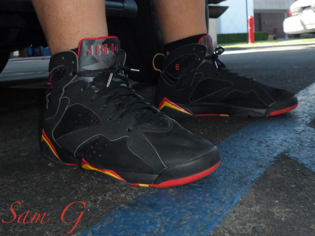 Spotlight // Forum Staff Weekly WDYWT? - 10.12.13 - Air Jordan 7 VII Eddie Jones Heat PE by lashoecollector