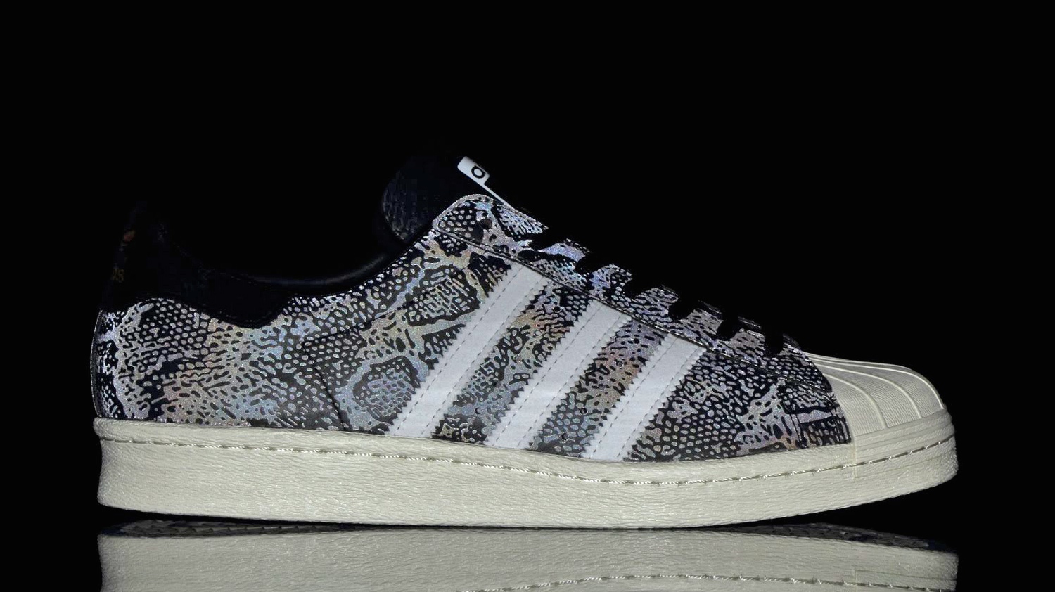 atmos x adidas superstar 80s glow in the dark snake