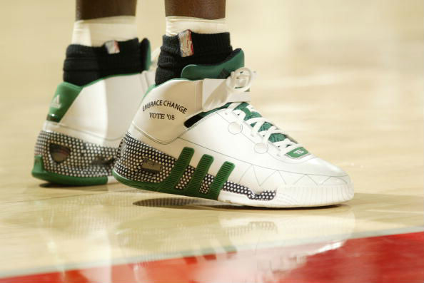 Kevin Garnett wearing adidas TS Commander Election Day PE (2)