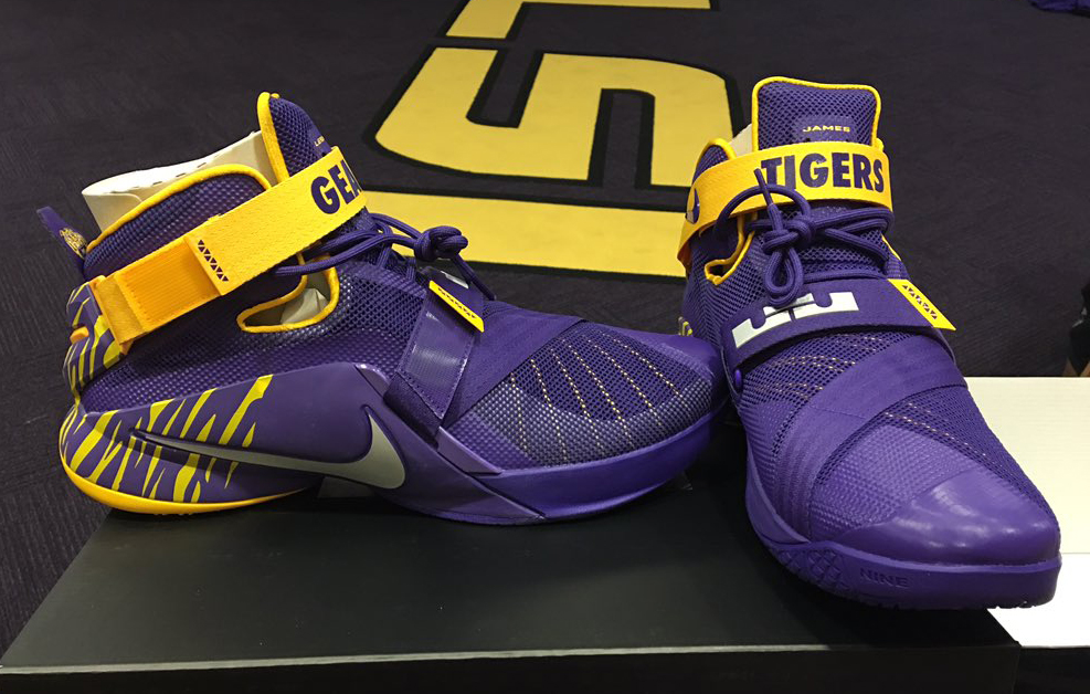 lsu basketball shoes