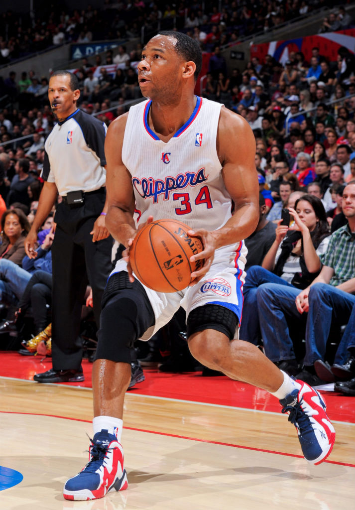 Willie Green wearing Reebok Kamikaze II White Red Blue (1)