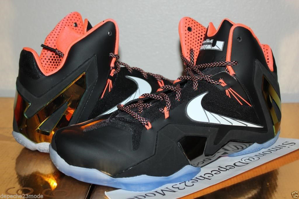 nike lebron 11 black