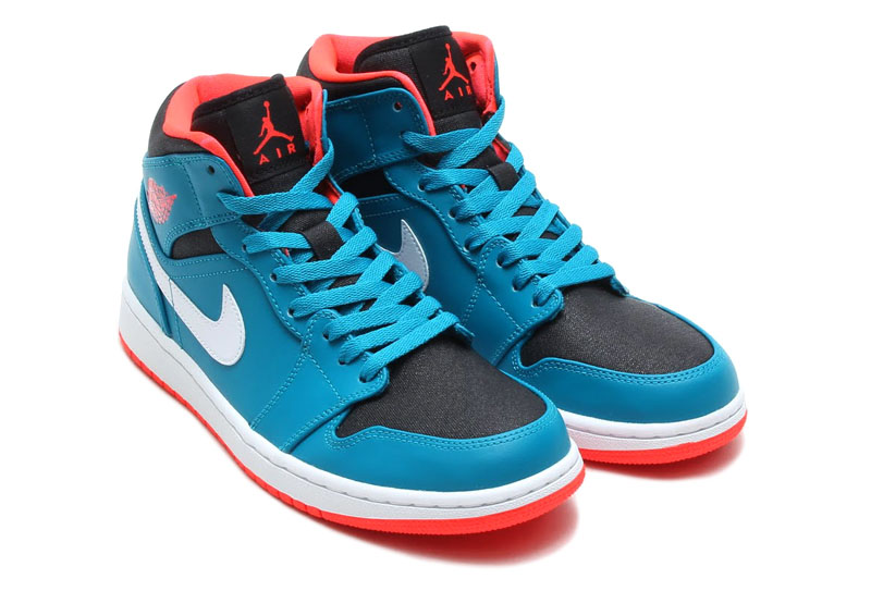 jordan 1 mid tropical teal