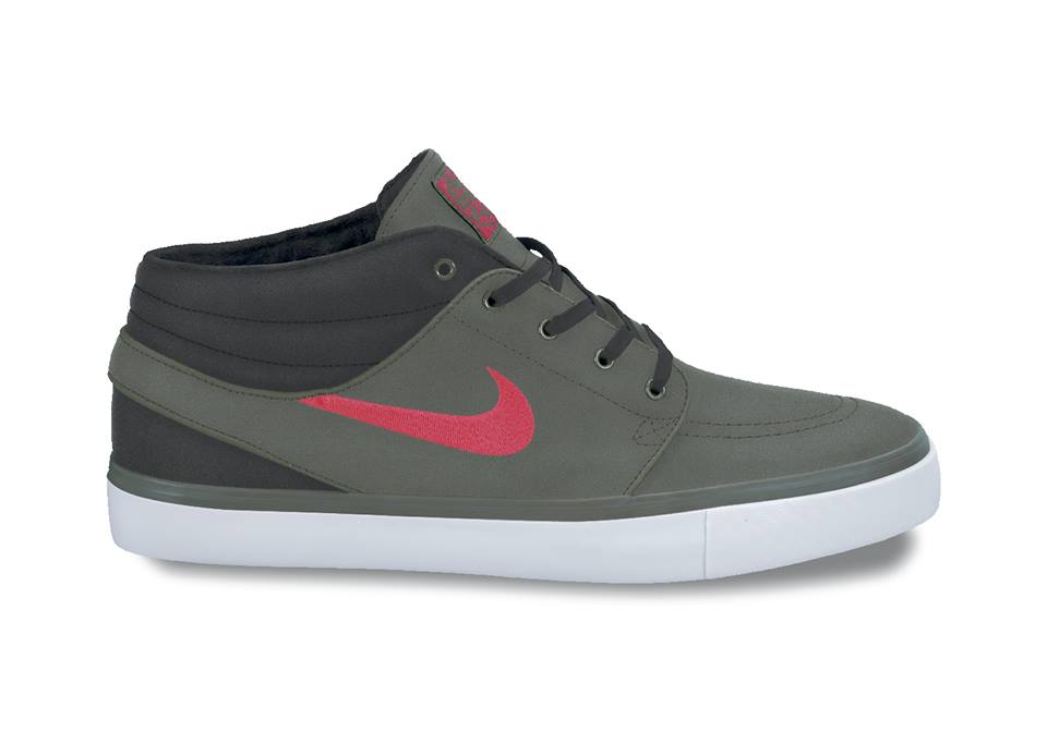Nike SB Stefan Janoski Mid Anthracite/Atomic Red | Sole Collector