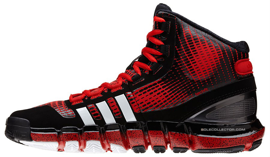 adidas Crazyquick Black Red White Speckle G66811 (2)