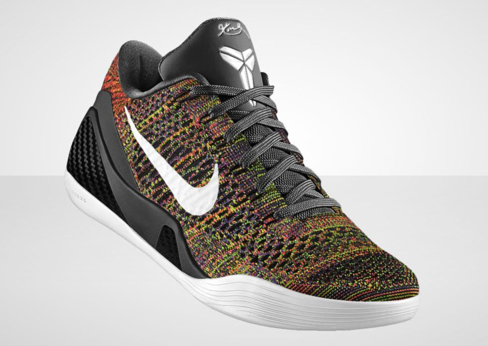 kobe 9 elite low multicolor