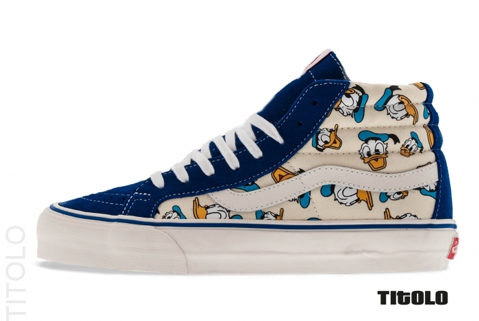 vans sk8 hi donald duck