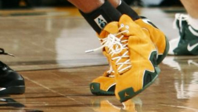 Ray Allen's Air Jordan XX1 21 Sonics Home Yellow PE