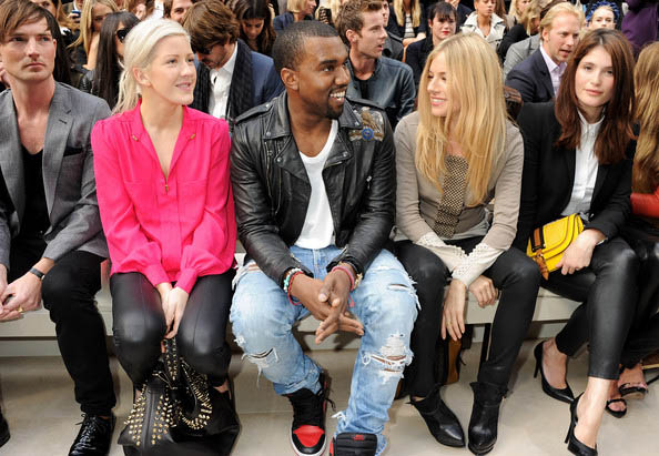 Kanye West Spotted in '01 Air Jordan 1 at London Fashion Week | Sole ...