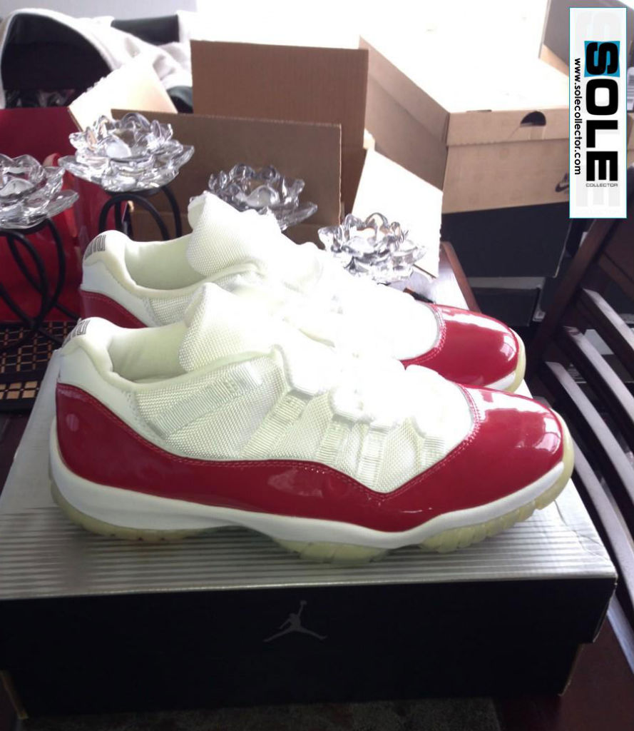 Spotlight // Pickups of the Week 4.28.13 - Air Jordan XI 11 Low White Red by chrisnkim