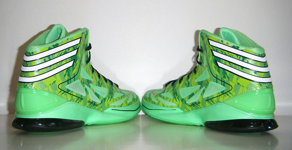 lime green adidas basketball shoes