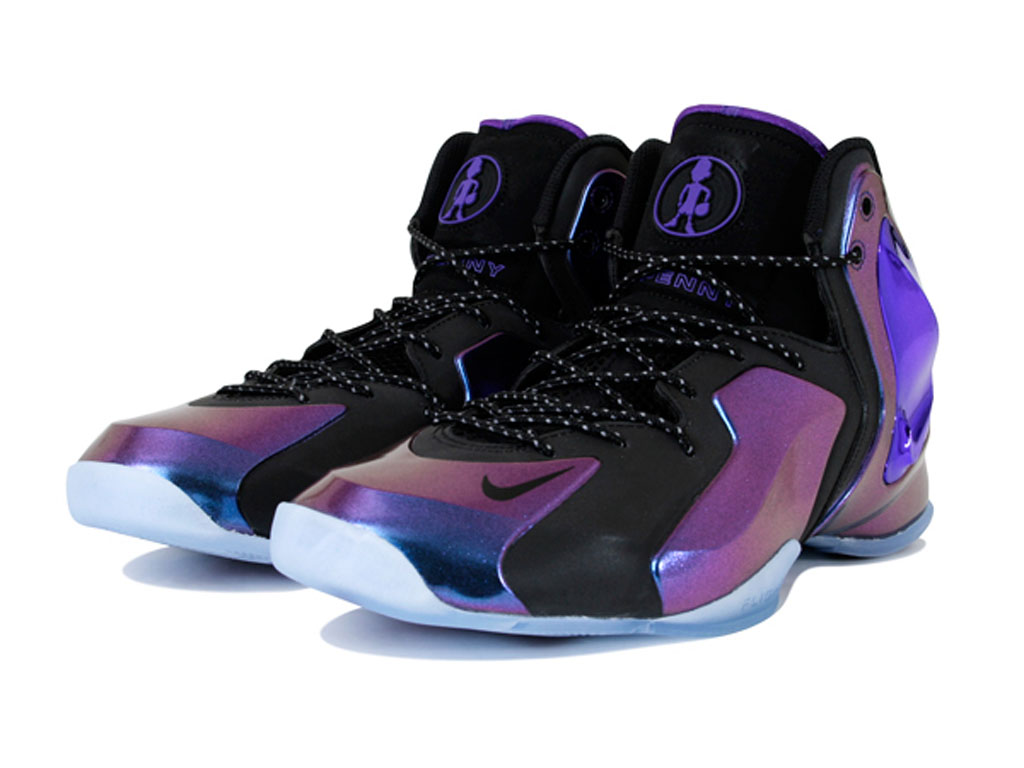 nike penny eggplant