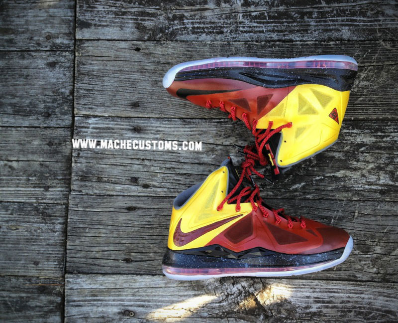 Nike LeBron X Chamber of Fear Hater by Mache Custom Kicks (1)