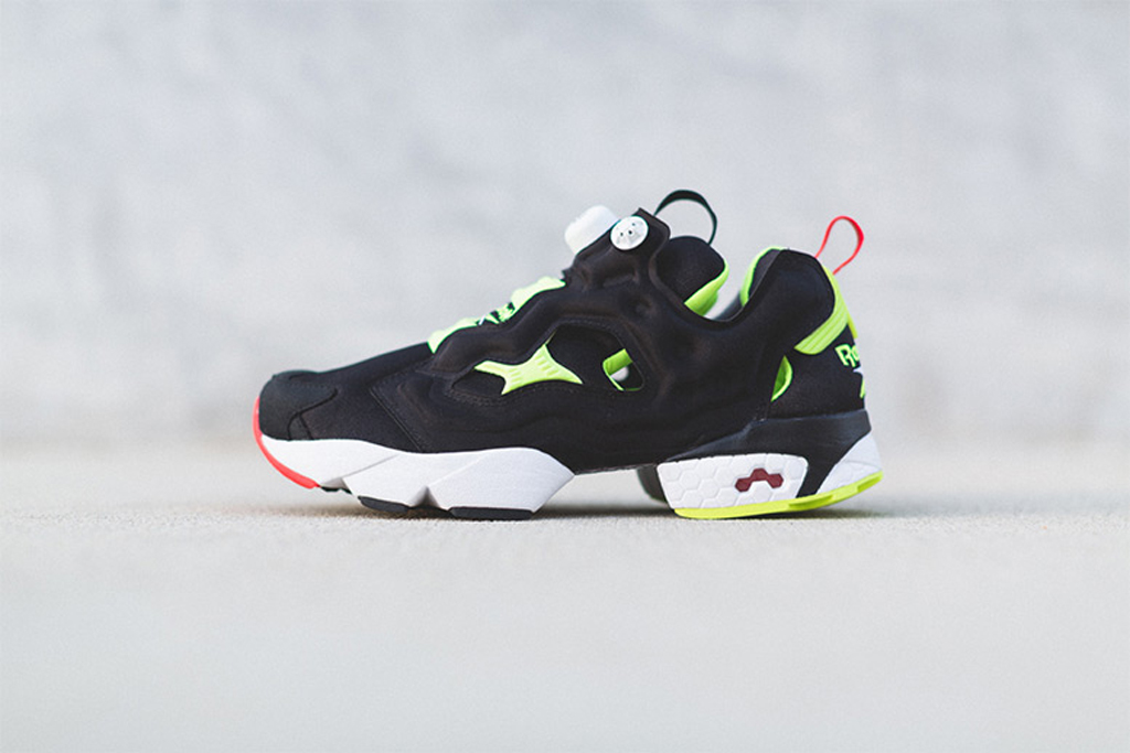 Reebok insta pump clearance fury noir