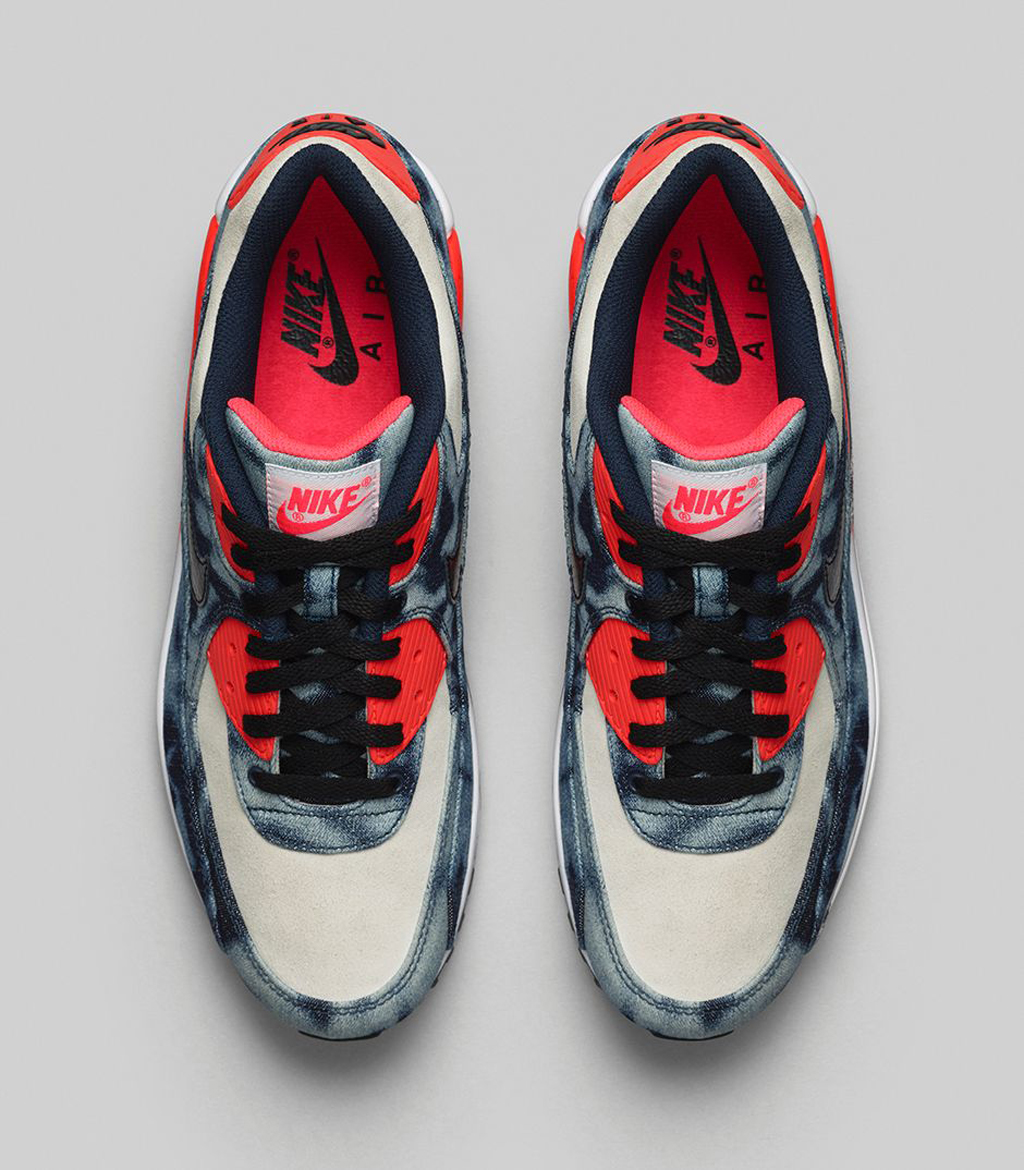 An Official Look at the 'Bleached Denim' Nike Air Max 90 QS | Complex