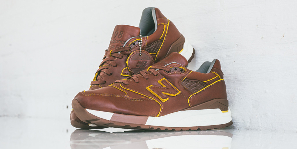 New balance 998 x horween cheap leather